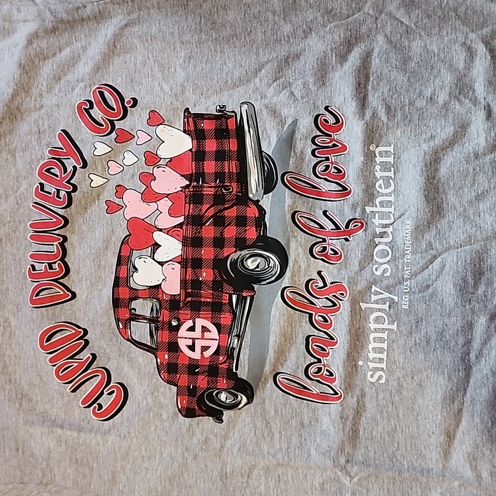 Simply Southern Valentine's Day Truck Tee
